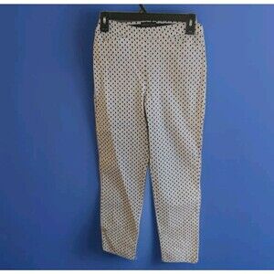 Adrienne Vittadini Women’s White Textured Dress Pants Size 2